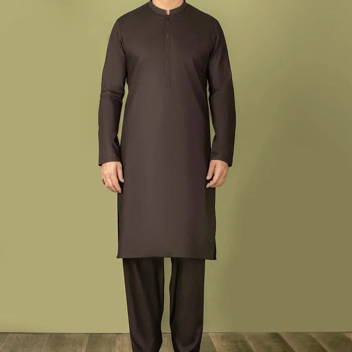 CHOCOLATE BROWN COTTON - Brayt