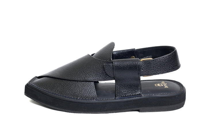 Kaptaan Chappal Black LW - Brayt