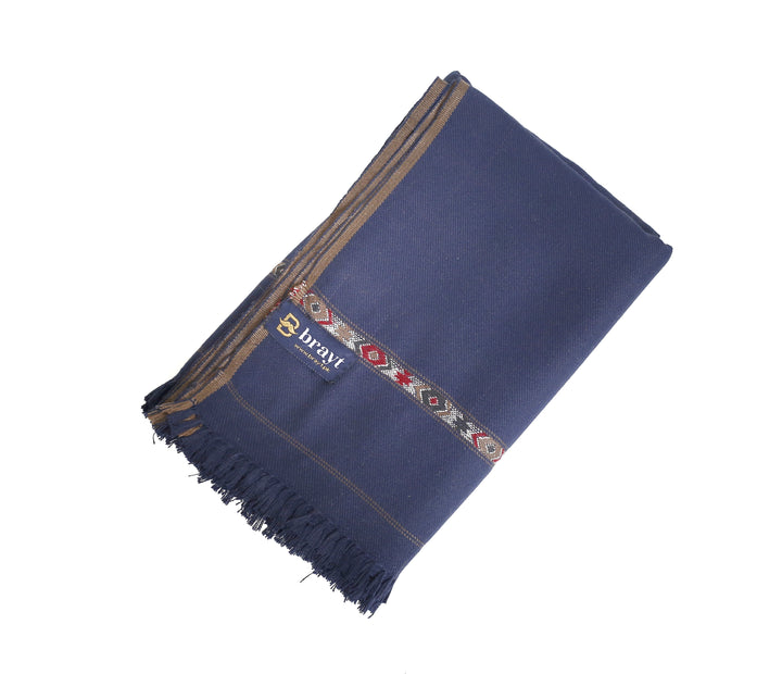 Blue Men Shawl - Brayt