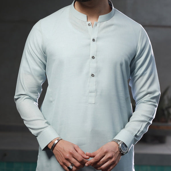 PLAIN ICE BLUE WASH & WEAR - Brayt