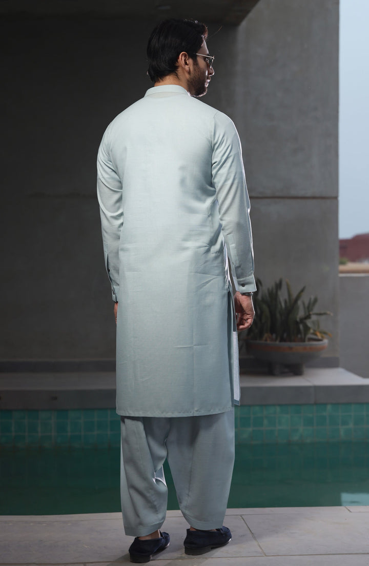 PLAIN ICE BLUE WASH & WEAR - Brayt