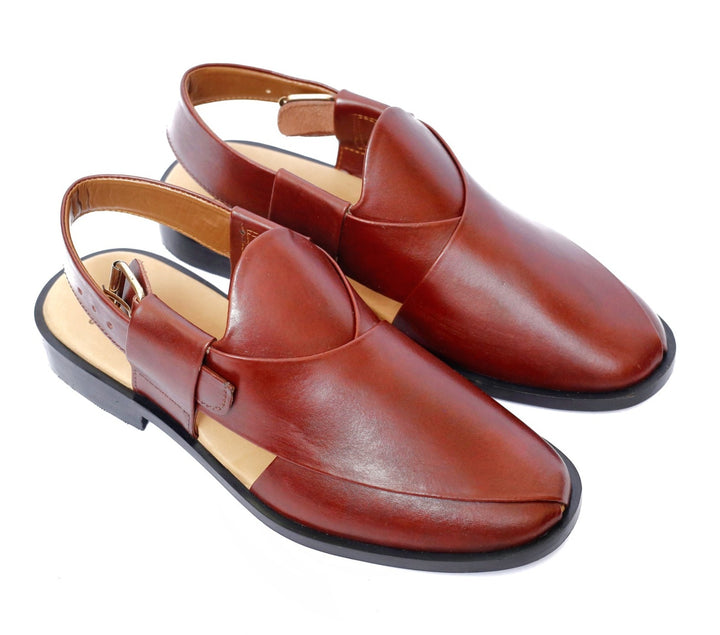 Step into timeless elegance with brayt Peshawari Chappals, Kaptaan Chappals, and Kheri Chappals for men. Explore our collection of handcrafted Peshawari sandals and Kohati Chappals, designed to exude style and comfort. Discover the finest selection of gents' Norozi Chappals that embody the rich cultural heritage of Pakistan. Shop now and embrace the essence of traditional footwear craftsmanship.