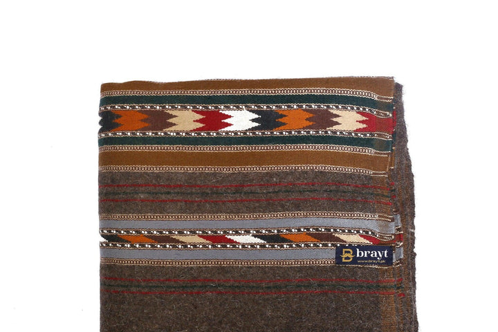 Brown Wool Shawl - Brayt
